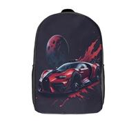 NEAFP Kids 3D Backpack Sports Cars - Fun And Functional Children's Backpack, Perfect School Backpack for Boys And Girls