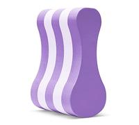 NEAGLORY Swimming Pull Float, Soft Swimming Float Kickboard, EVA 5-Layer Pull Buoy Leg Float, Pool Training Aid, Legs and Hips Support for Adults, Kids, and Beginners, Purple