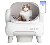 Neakasa M1 Lite Open-Top Self Cleaning Cat Litter Box, Automatic Cat Litter tray with APP Control, Odor-Free Waste Disposal Includes Trash Bags