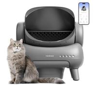 Neakasa M1 Open-Top Self Cleaning Cat Litter Box, Automatic Cat Litter tray with APP Control, Odor-Free Waste Disposal Includes Trash Bags and Cat Litter Mat