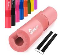 NEALFIT Barbell Pad Squat Pad for Squats-Squat Bar Pad-Great for Weightlifting,Lunges and Hip Thrusts-Foam Sponge Pad-Fit Standard and Olympic Bars Perfectly (Light Pink)