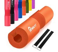 NEALFIT Barbell Pad Squat Pad for Squats-Squat Bar Pad-Great for Weightlifting,Lunges and Hip Thrusts-Foam Sponge Pad-Fit Standard and Olympic Bars Perfectly (Orange)