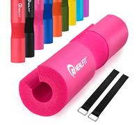 NEALFIT Barbell Pad Squat Pad for Squats-Squat Bar Pad-Great for Weightlifting,Lunges and Hip Thrusts-Foam Sponge Pad-Fit Standard and Olympic Bars Perfectly (Pink)