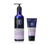Neal's Yard Remedies Geranium and Orange Hand Duo - Keep Hands Deeply Nourished and Soft - Hand Wash (200 ml) and Hand Cream (50 ml)