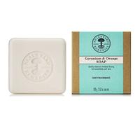 Neal's Yard Remedies Geranium & Orange Soap | Natural & Organic Soap | Non-Drying | Palm Oil-Free Soap | 100g