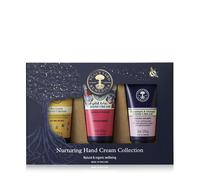 Neal's Yard Remedies Nurturing Hand Cream Gift Set, With Bee Lovely, Wild Rose, Geranium & Orange, Cruelty-Free, Set of 3