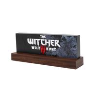 Neamedia The Character Company The Witcher III: Wild Hunt Logo Light, Official License, LED Mood Lamp for Living Room or Office, Compatible with Mobile, Xbox, PS5 and PC, Gift Idea