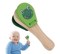 Neamou Castanet Clapper | Animal Pattern Musical Instruments Rhythm Kids Toys - Cute Castanet Toy, Wooden Hand Clapper, Early Education Castanet for Boys And Girls