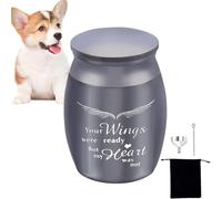 Neamou Funeral Urns for Pets,Small Aluminum Keepsake Cremation Urn | Stainless Steel Cremation Urns for Ashes Pet Memorial Ashes Urn Memorial Ashes Holder for Cats And Dogs