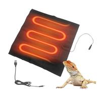 Neamou Gecko Heating Pad,USB Plug in Small Pet Heating Pad Waterproof - Dustproof Pet Warming Mat, Foldable Reptile Heater for Snake, Lizard, Small Mammals