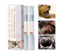Neamou Pet Teeth Cleaning Pen | Dog Oral Stone Cleaning Pen - Natural Plant Substance Toothbrush Pen for Dogs, Pet Teeth Repairing Kit Dog Cat Tooth Scaler for Dog Teeth Cleaning