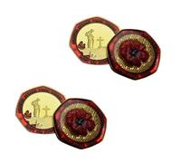 Neamou Poppies War Armistice Commemorative Coin, Lest We Forget, Poppies Badge Rare Coin, Retro Design Craft Souvenir For Souvenir Art, Holiday Decoration And Collectibles