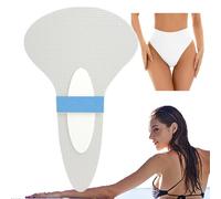 Neamou Women's Swimming Private Sticker, Brown, Waterproof, Soft PU Film, Breathable Cotton Core, Stable Adhesive, Lightweight, Easy to Apply, Suitable for Fitness Swimming & Hot Springs