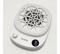 Neaphy Rechargeable Nail Dust Collector Nail Tech, Compact Vacuum Fan Dust Collector for Nails, Cordless Dust Suction Machine Manicure Pedicure Tool for Acrylic Nail Polishing, 30PCS Filter Papers