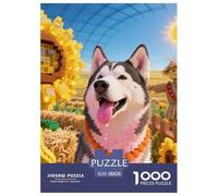 Neapolitan Mastiff 1000 Pieces Jigsaw Puzzles Cute Pets Jigsaw Puzzles for Kids Creative Wall Decoration Educational Toy Age 14+ ForAdults 38x26cm/1000pcs