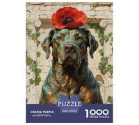 Neapolitan Mastiff 1000 Pieces Jigsaw Puzzles Pet Dog Jigsaw Puzzles for Kids Creative Wall Decoration Puzzle Gifts for Women Age 14+ ForAdults 70x50cm/1000pcs