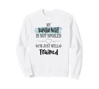 Neapolitan Mastiff Dog Owner Funny Training Quote Design Sweatshirt