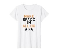 Neapolitan Phrases Inspirational Funny Funny Value Graphic T-Shirt, Women, White, M
