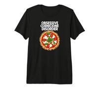 Neapolitan Pizza Obsessive Cornicione Disorder Chef Premium T-Shirt