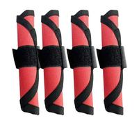 Near Hook Blanket - 4x Easily View Hook Covers | Safe Puncture Resistant Lure Shield, Protective Bait Hook Covers For Bait Storage, Red, Se référer au descriptif, Refer to description