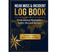 Near Miss & Incident Report Log Book: Professional Workplace Safety Record Keeper for Accidents, Injuries & Near Misses | Includes 5-Why Root Cause ... Log | 8.5 x 11 in (AlZeini Safety Series)