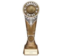 Nearest The Pin And Longest Drive Golf Trophy, Engraved With Any Message - Enter Your Own Custom Text (Longest Drive)