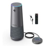 NEARITY 120 Max 4K Video Conference Camera with Microphone and Speaker, 8MP CMOS Video Conferencing System, 5X Zoom, Auto Framing, 4 Noise Cancelling Mics, 26ft Voice Pick Up for PC/Laptop/Smartboard