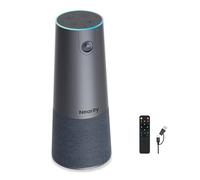NEARITY C45 2K Video Conference Webcam with Microphone and Speaker, All-in-One Camera with 4 Noise Cancelling Mics, 120° FOV, 5x Zoom, AI Auto-Framing, USB Plug-and-Play for PC/Teams/Zoom/Google Meet