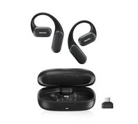 NEARITY MemPod Fit 2 Open Ear Bluetooth Headphones, Wireless Earbuds with Deep Bass, Up to 45 Hours Playback with Charging Case, Dongle, Ultra Comfortable, Dual Connection, Air Line, for Phone/Mac