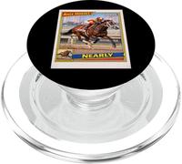 Nearly Horse, Horse Racing, Del Mar, Santa Anita, Racehorse PopSockets PopGrip for MagSafe