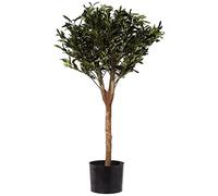 Nearly Natural 3.5’ Olive Tree Artificial Plant, Green