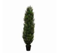 Nearly Natural Artificial Tree, Polyester, Cedar, 4'