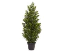 Nearly Natural Mini Cedar Pine Indoor/Outdoor Tree, 3'