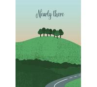 Nearly There Trees Cornwall Notepad: Large hardback A4 notebook with 100 lined pages featuring the Cornish Nearly Home Trees