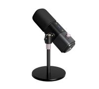 NearStream AM15X Dynamic USB/XLR Microphone, Broadcast Mic for Streaming, Gaming, and Remote Work, Powerful Noise Reduction and Warm Studio Sound with Mute, Gain, and Headphone Jack, Black