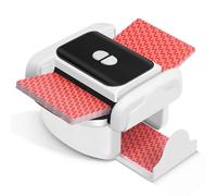 Neasyth Automatic Card Shuffler for 1-2 Decks, Rechargeable Playing Cards Shuffling Machine Portable Compatible with Phase 10, Skip-Bo, UNO Skyjo for Home Party Card Games