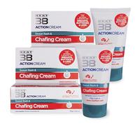 Neat 3B Action Cream - Anti Chafe Balm & Antiperspirant for Chub Rub, Sweat Rash, Sweating - Unscented Anti Chafing Chamois Cream - 75 Grams - 2-Pack