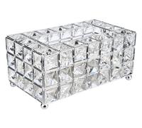 Neat box cover Tissue Holder Crystal Napkins Container Facial Tissue box cover square