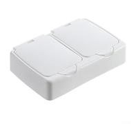 Neat Desktop Storage Solution Made of Plastic for Cosmetics Cotton Balls Kpop Photo Cards and Common Desk Supplies (C)