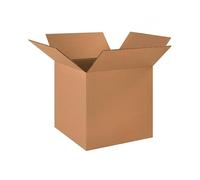 Neat. Double Wall Cardboard Boxes, Postal Shipping Mailing Cartons, House Moving Cardboard Boxes, 406 x 406 x 406mm (16" x 16" x 16") Pack of 5