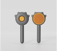 Neat Ideas Smart Groom Pet Brush, for Dogs & Cats, All Hair Types, One-Click Hair Removal, Pet-Friendly Grooming