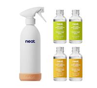 Neat Multi-Surface Cleaning Spray (+ 4 Refills) - All-Purpose, Antibacterial Kitchen Cleaner Spray for Home - Surface Cleaner and Kitchen Spray Cleaner Combo