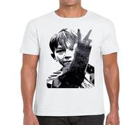 NeatDady Men's Kes Billy Casper Movie Inspired Graphic T Shirt White L