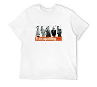 NeatDady Trainspotting Cult 90S Movie Retro T Shirt White S