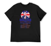 NeatDady Vote for Rick T Shirt - an Astley Based Political 80'S Pop Design Old Skool Black XL