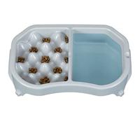 Neater Pet Brands - Neater Slow Feeder - Fun, Healthy, Stress Free Dog Bowl Helps Stop Bloat Prevents Obesity Improves Digestion (Double Diner, Vanilla Bean)
