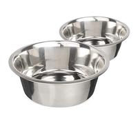 Neater Pet Brands Stainless Steel Dog and Cat Bowls (2 Pack) Neater Feeder Deluxe or Express Extra Replacement Bowl (Metal Food and Water Dish) (7 Cup)