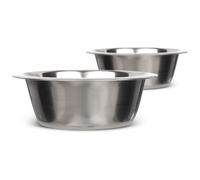 Neater Pet Brands Stainless Steel Dog and Cat Bowls (2 Pack) Neater Feeder Deluxe or Express Extra Replacement Bowl (Metal Food and Water Dish) (