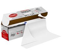 Neatiffy Disposable Plastic Table Cloth Roll | 54 in x 108 Ft Waterproof Tablecloth | Table Cover for Rectangle, Square, Round Oval Tables | Picnic, Party, Banquet, Birthdays, Weddings, White