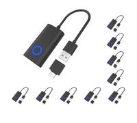 NeaxgeandX 10 set of 2 in 1 Mouse Movement Jiggler Drive-free Mover Controller Automatic Anti-sleep Awake Simulator Switch Computer Awakening ON/OFF
